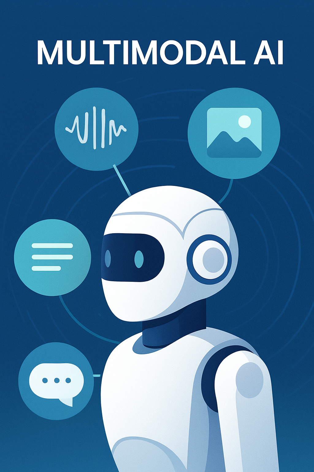 Multimodal AI concept illustration