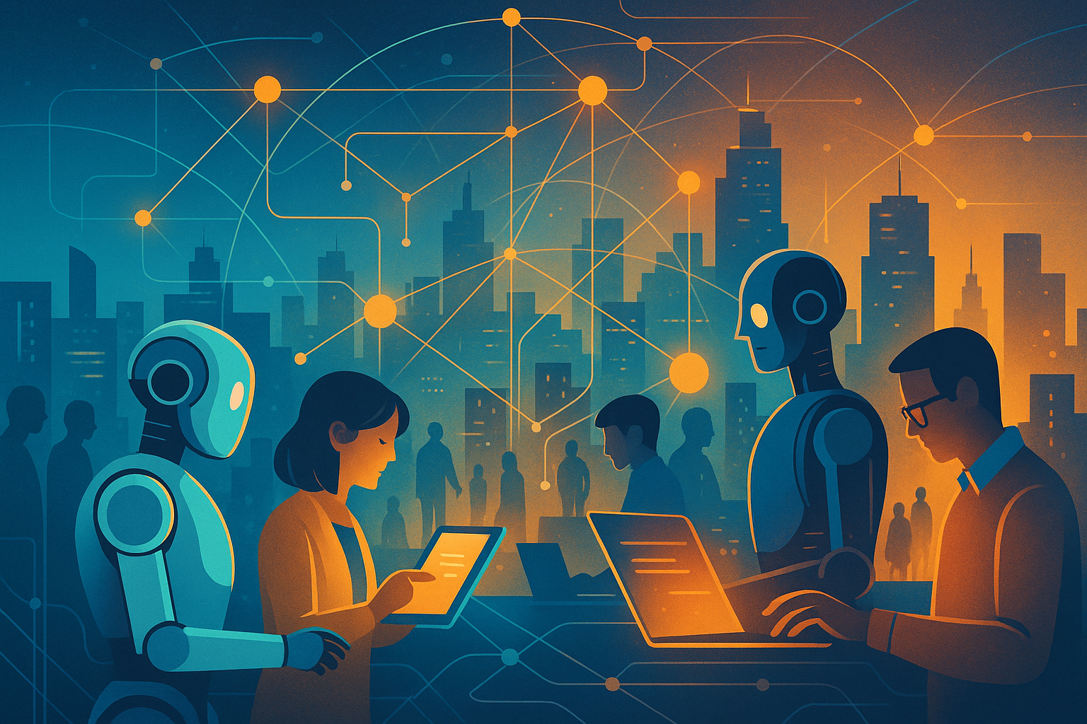 AI tools for small business illustration