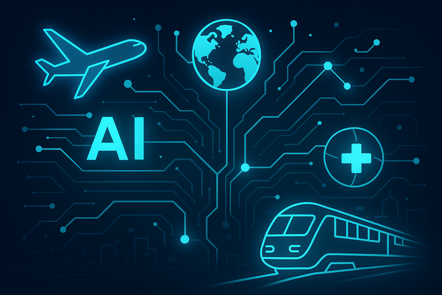 AI travel planner concept