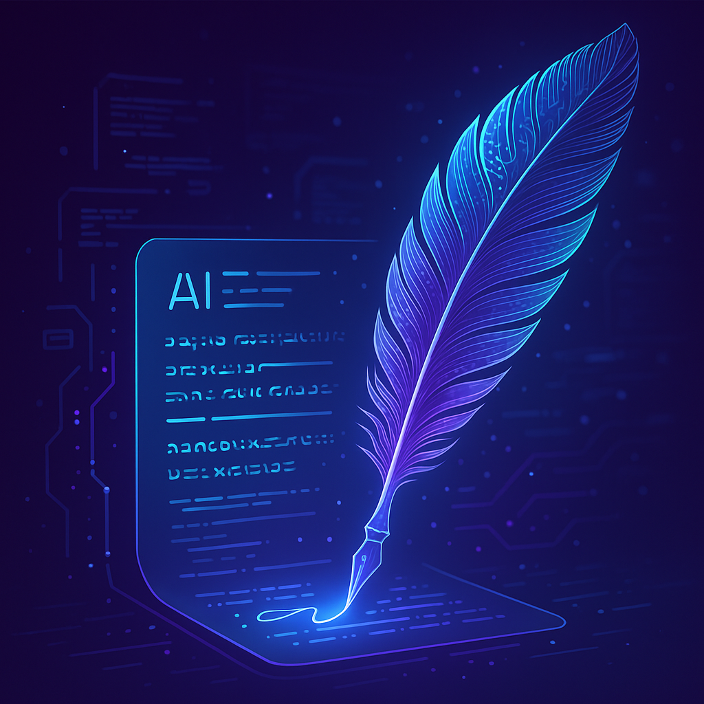 AI writing tools concept